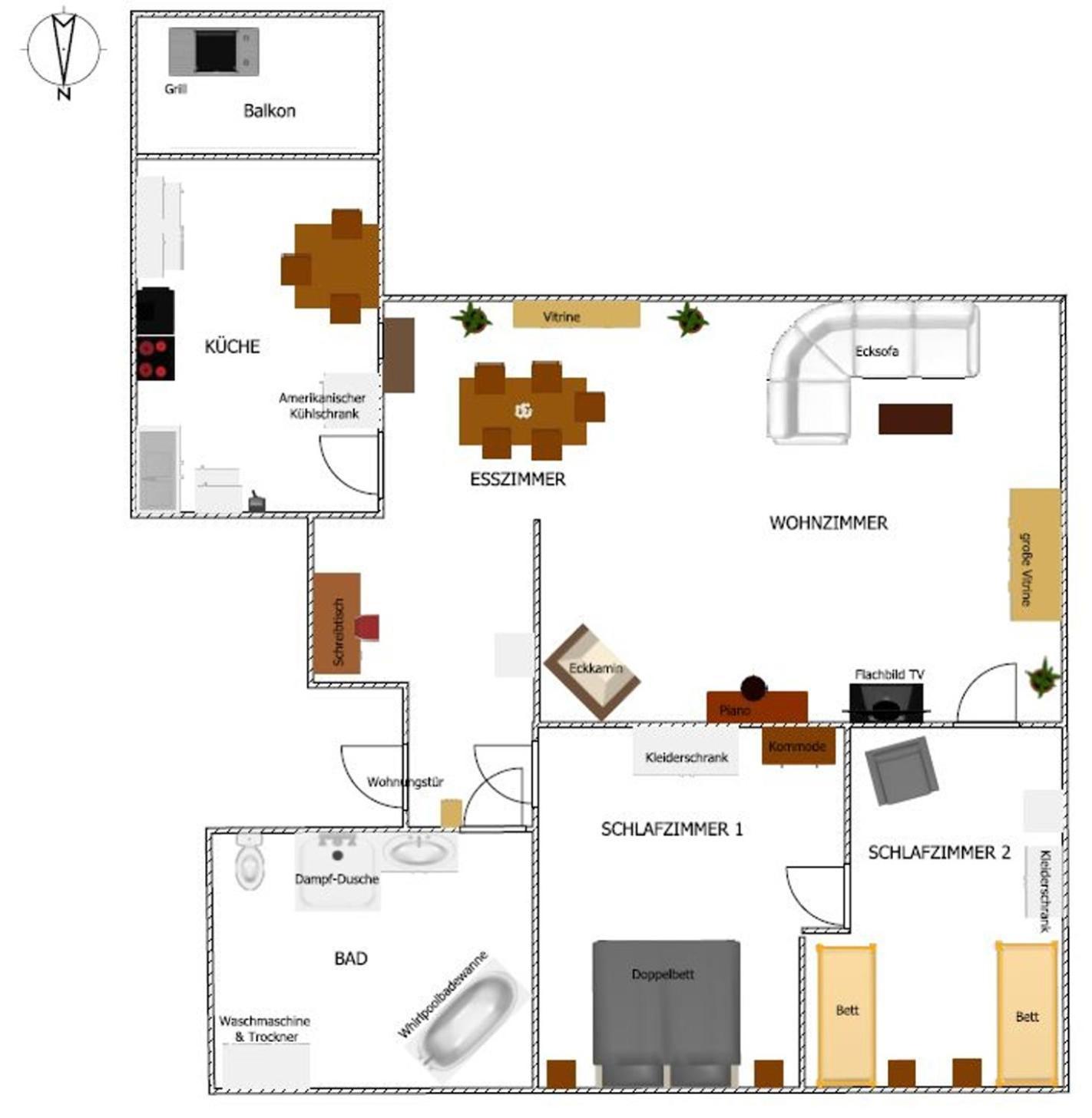Komfort Ferienwohnung Biene Saarbrücken Zewnętrze zdjęcie